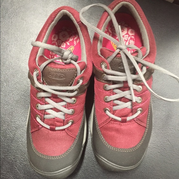 KEEN Presidio Sport Sneaker Shoe Zinfandel sz 8 - Picture 5 of 6